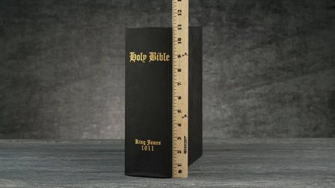 Facsimile 1611 King James Bible: Synthetic Leather Reference - Hardcover