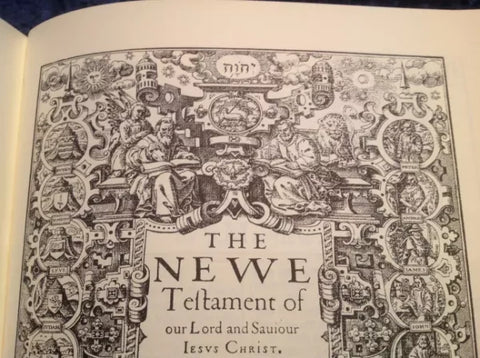 Facsimile 1611 King James Bible: Synthetic Leather Reference - Hardcover