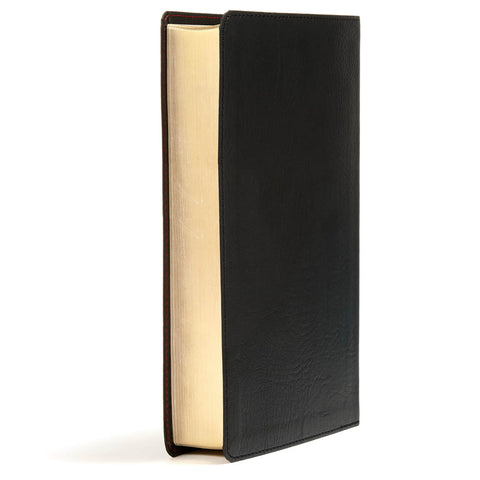 Holman Bible: Large Print Personal Size Reference Bible Leathertouch - Black