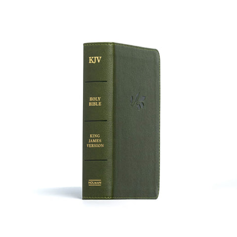 Holman Bible: Compact Olive LeatherTouch
