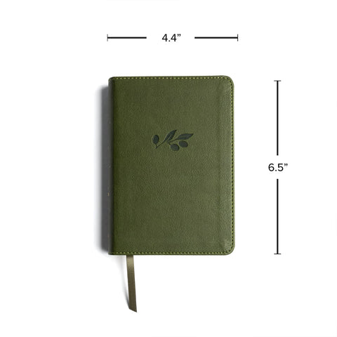 Holman Bible: Compact Olive LeatherTouch