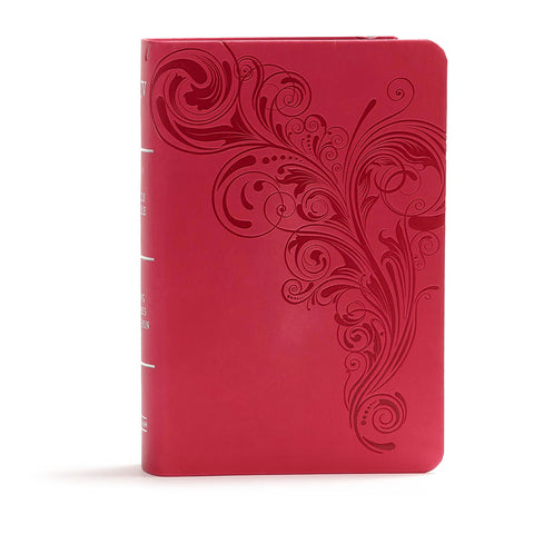 Holman Bible: Compact Pink LeatherTouch