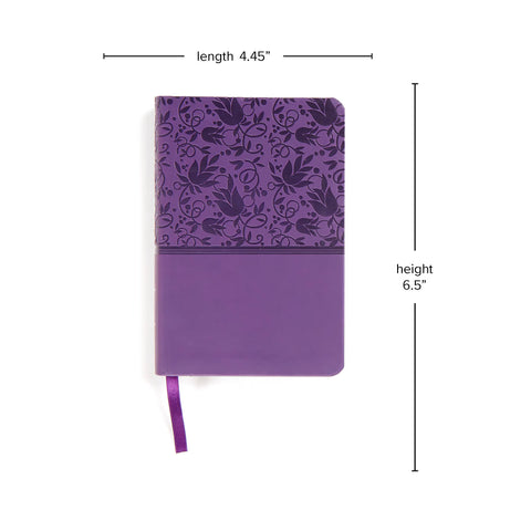 Holman Bible: Compact Purple LeatherTouch