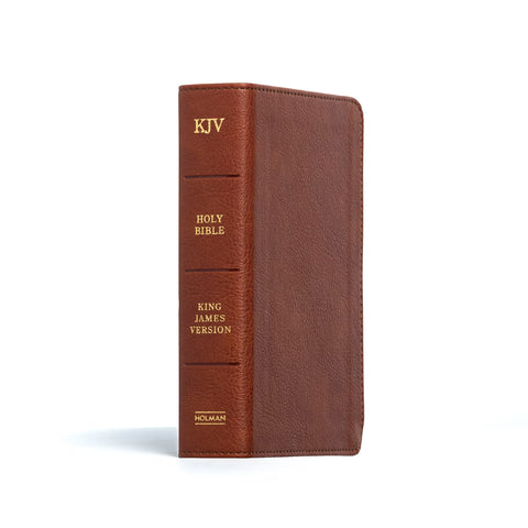 Holman Bible: Compact Burnt Sienna LeatherTouch