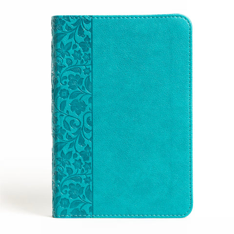 Holman Bible: Compact Teal LeatherTouch