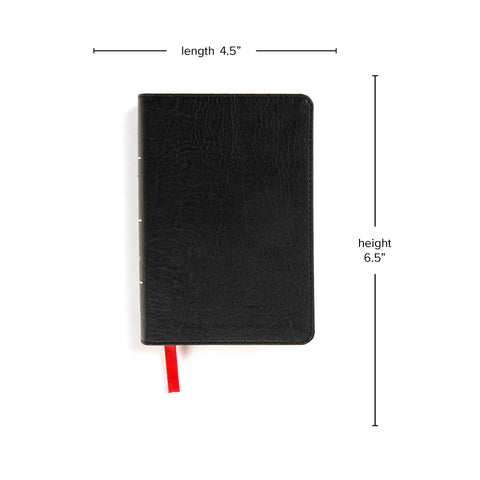 Holman Bible: Compact Black LeatherTouch