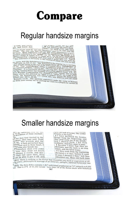 Bible Baptist Bookstore: (Slightly smaller) Handsize Ruckman Reference Bible