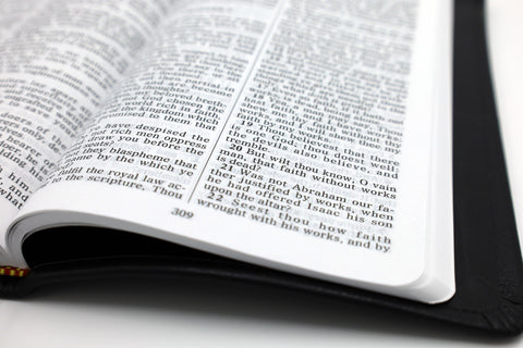 BBB: Soft-Skin Leather Large Print New Testament with Psalms & Proverbs