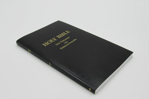 ONE CASE - BBB: 40 Large Print New Testament with Psalms & Proverbs
