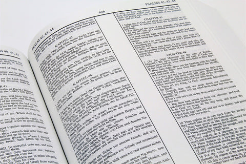 English and German: Bilingual Bible (1545)