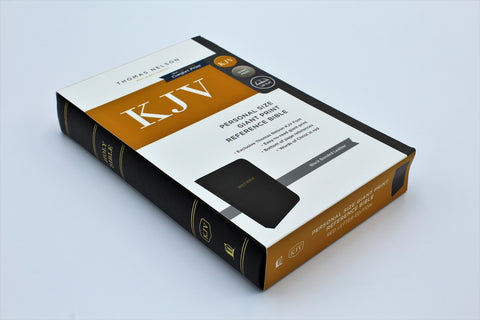 Giant Print Black Bonded