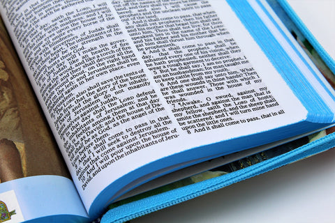 Thomas Nelson Bible:  Seaside Bible for Children - Hardcover Zipper
