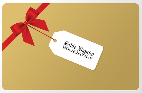Bible Baptist Bookstore Gift Card