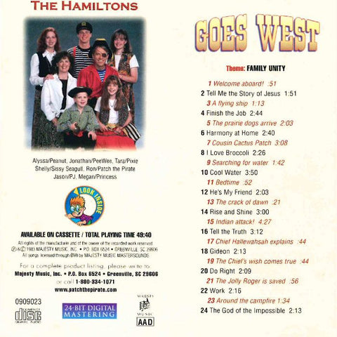Patch Goes West -  Patch The Pirate CD