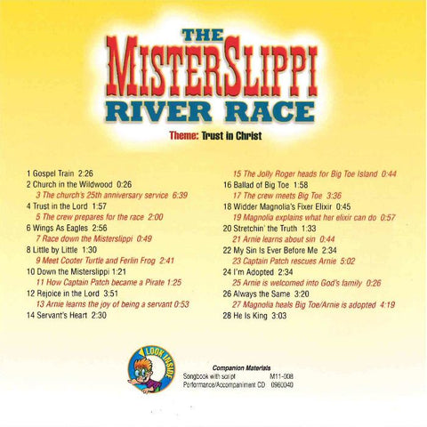 The Misterslippi River Race - Patch The Pirate CD