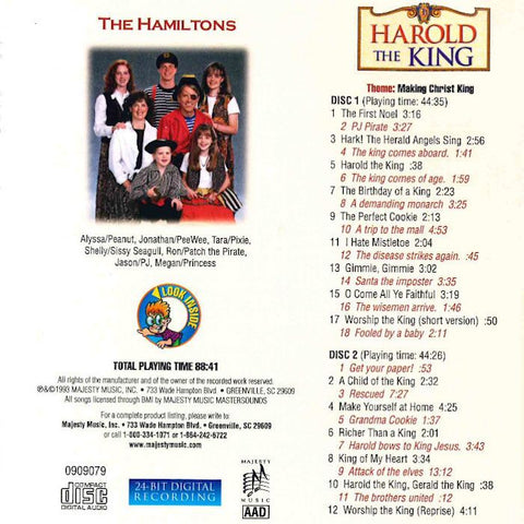 Harold The King - Patch The Pirate Christmas CD