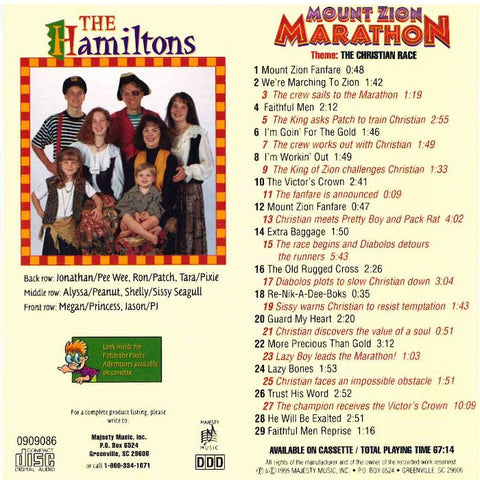 Mount Zion Marathon - Patch The Pirate CD
