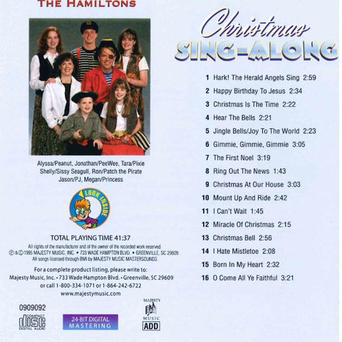 Christmas Sing-Along - Patch The Pirate Christmas CD