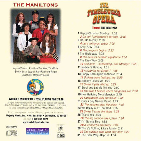 The Tumbleweed Opera - Patch The Pirate CD