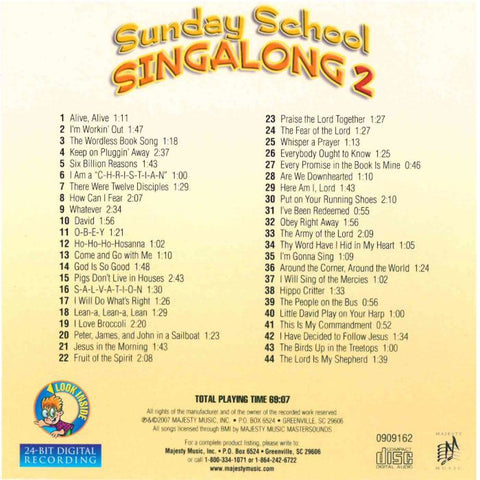 Sunday School Singalong Volume 2 - Patch The Pirate CD