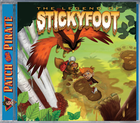 The Legend Of Sticky Foot - Patch The Pirate CD