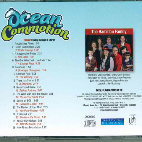 Ocean Commotion  - Patch the Pirate CD