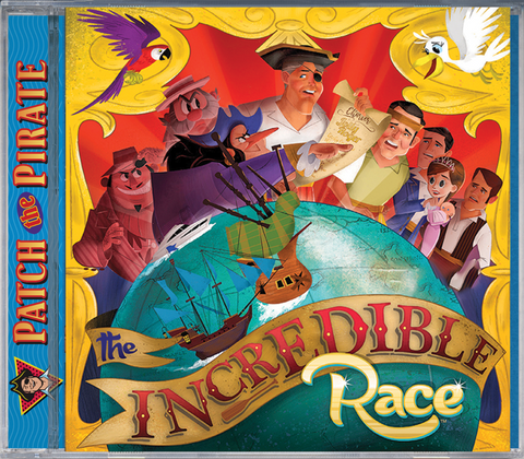 The Incredible Race  - Patch the Pirate CD
