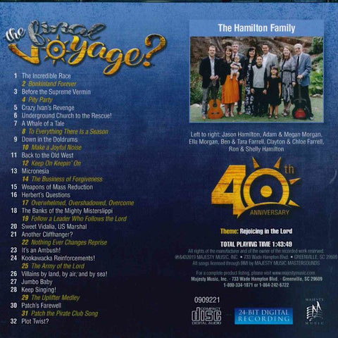 The Final Voyage  - Patch the Pirate CD