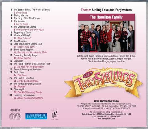 A Tale of Two Siblings - Patch the Pirate CD