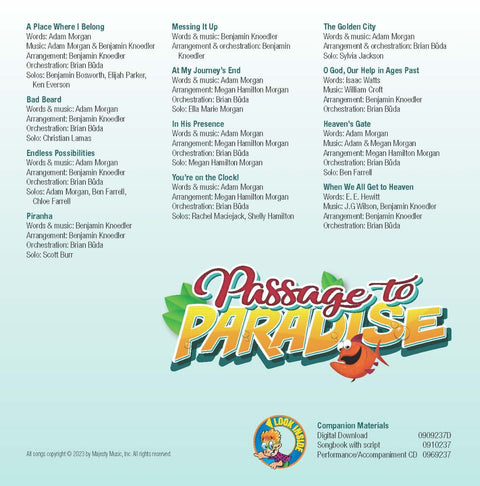 Passage to Paradise  - Patch the Pirate CD