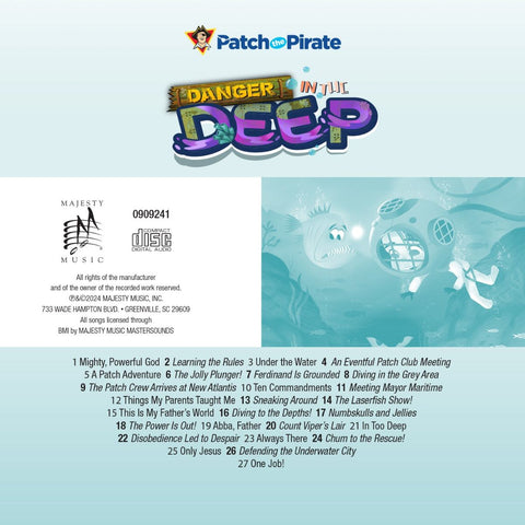 Danger in the Deep  - Patch the Pirate CD