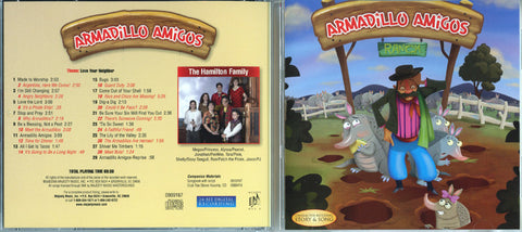 Armadillo Amigos - Patch the Pirate CD