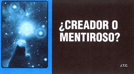 Spanish: Creator or Liar - Tract