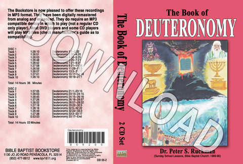 Deuteronomy - Downloadable MP3