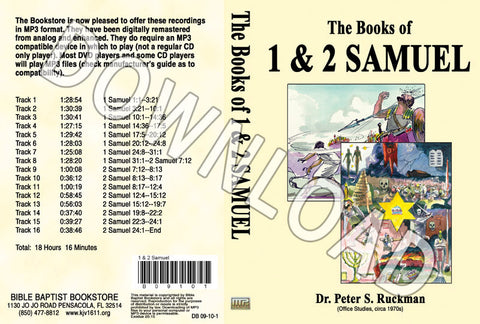 1 & 2 Samuel - Downloadable MP3