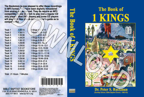 1 Kings - Downloadable MP3