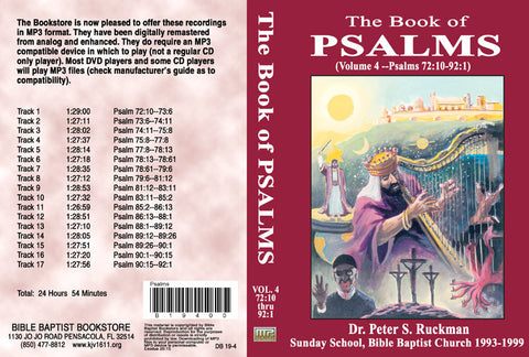 Psalms, Volume 4 - MP3