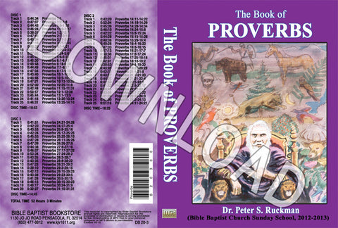 Proverbs - Downloadable MP3