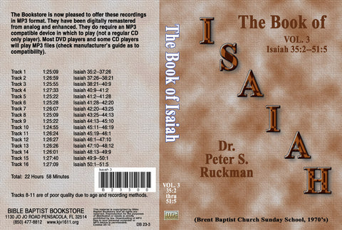 Isaiah, Volume 3 - MP3