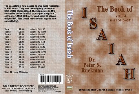 Isaiah, Volume 4 - MP3