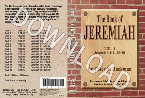 Jeremiah, Volume 1 - Downloadable MP3