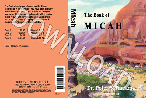 Micah - Downloadable MP3