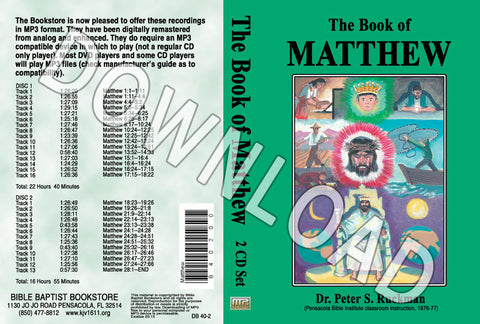 Matthew - Downloadable MP3
