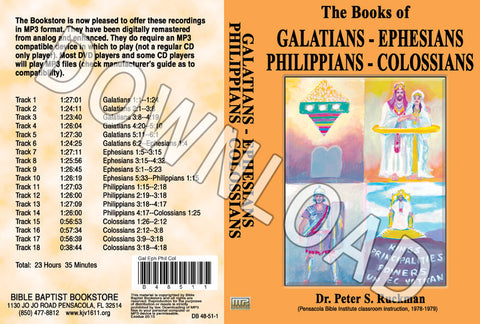Galatians, Ephesians, Philippians, Colossians - Downloadable MP3