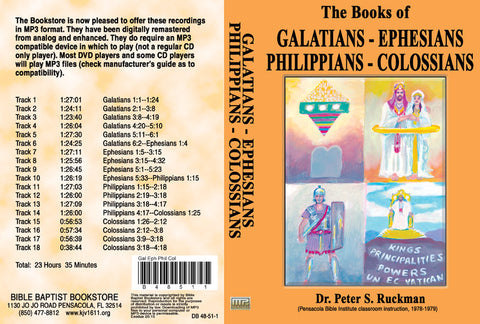 Galatians, Ephesians, Philippians, Colossians - MP3