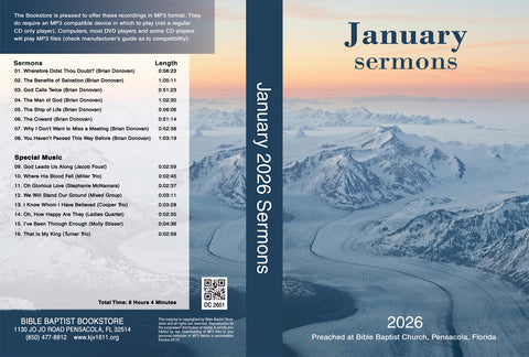 January 2026 Sermons - MP3