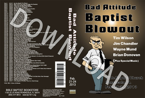 February 2013 Blowout Sermons & Music - Downloadable MP3