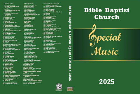 2025 Bible Baptist Church Special Music MP3