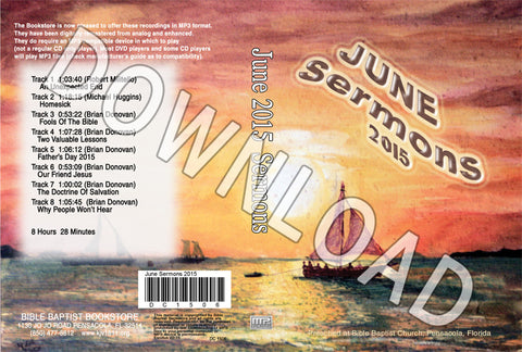 June 2015 Sermons - Downloadable MP3
