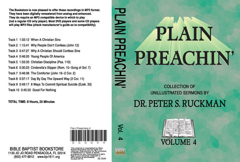 Plain Preachin' Volume 4 - MP3